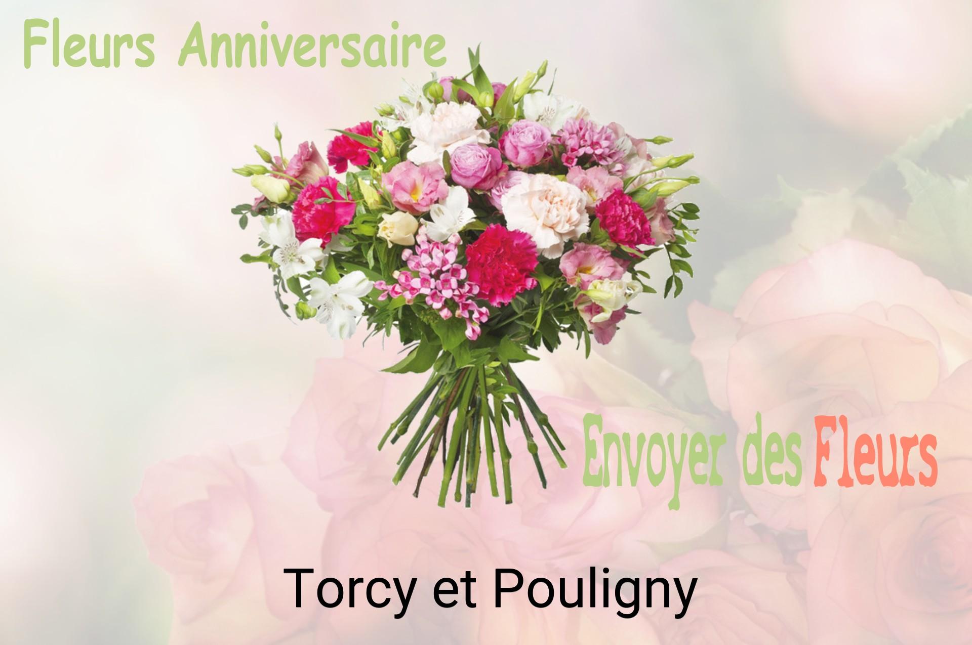 Bouquet de fleurs d’anniversaire livré à Torcy-et-Pouligny
