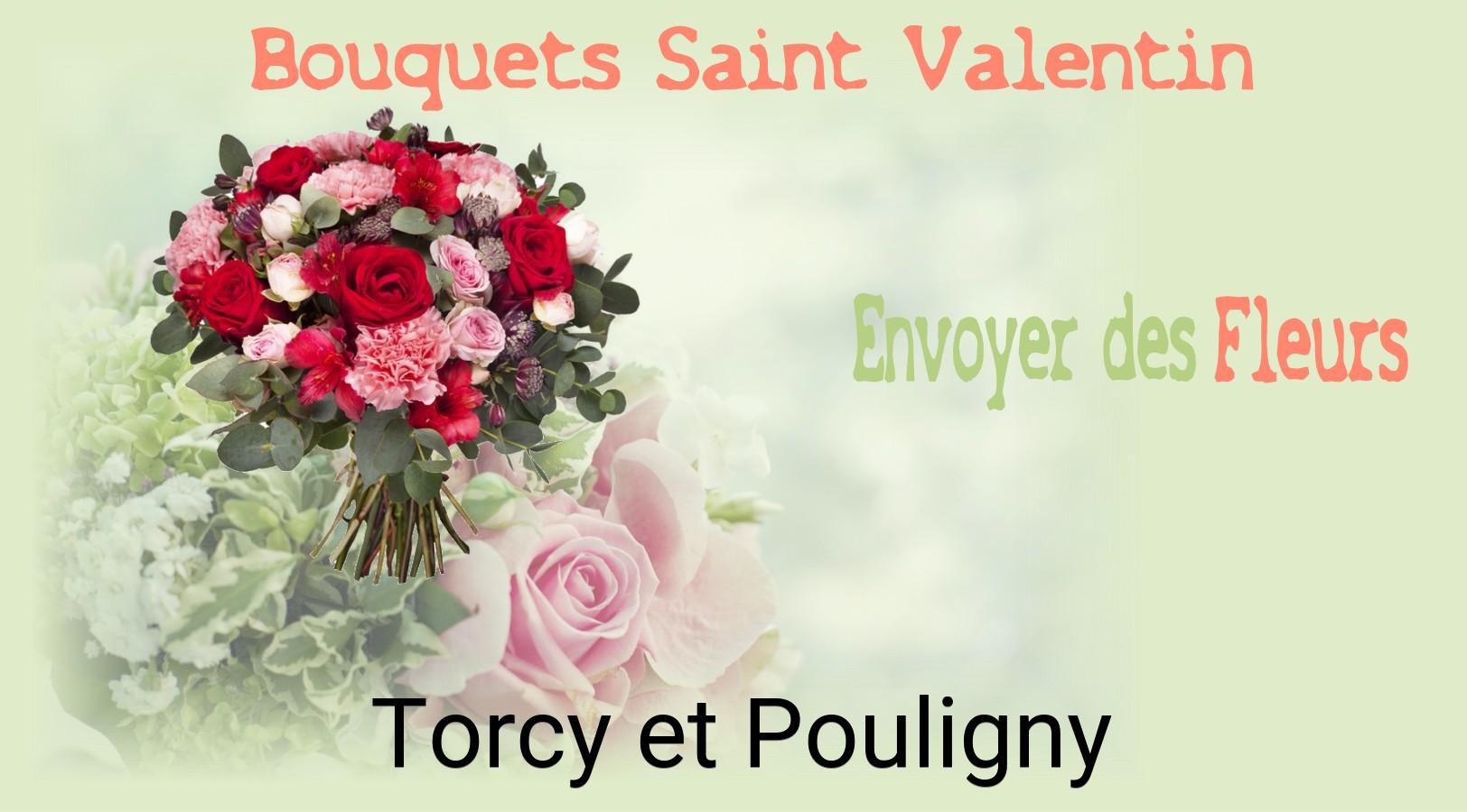 Roses de Saint-Valentin livrées à Torcy-et-Pouligny